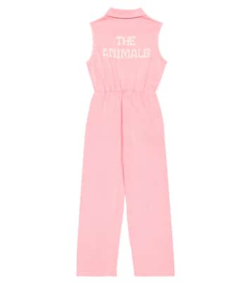Jumpsuit Grasshopper in cotone con stampa | The Animals Observatory