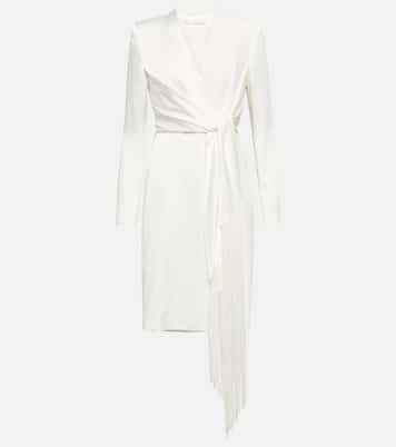 Bridal Maura satin wrap dress | Max Mara