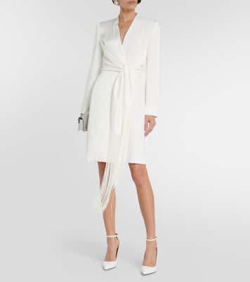 Bridal Maura satin wrap dress | Max Mara