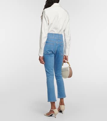 Carly high-rise kick-flare jeans | Veronica Beard