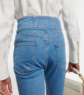 Carly high-rise kick-flare jeans | Veronica Beard