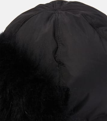 Mütze mit Shearling | Yves Salomon