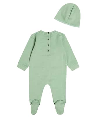 Bebé - set de body, gorro y babero de algodón | Balmain Kids