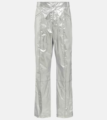 Pantalones Anea de algodón revestido | Isabel Marant