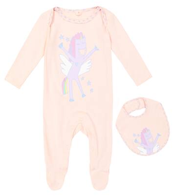 Bébé – Set grenouillère et bavoir | Stella McCartney Kids