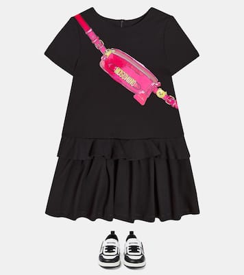 Bedrucktes Kleid aus Jersey | Moschino Kids