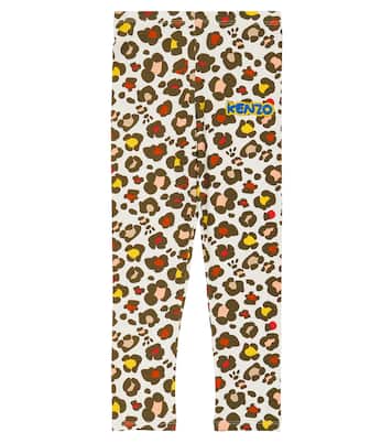 Leggings en mezcla de algodón | Kenzo Kids