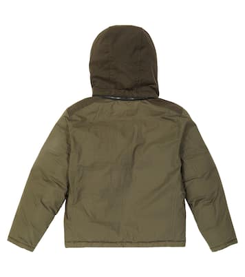 Taylon L Mixed Goggle down jacket | C.P. Company Kids
