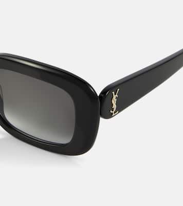 SL M130 rectangular sunglasses | Saint Laurent