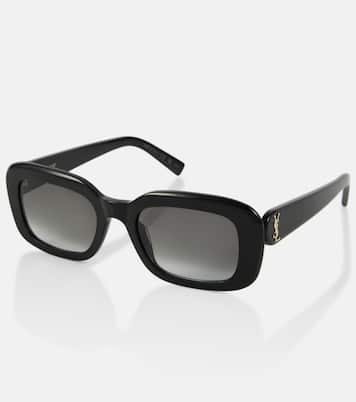 SL M130 rectangular sunglasses | Saint Laurent