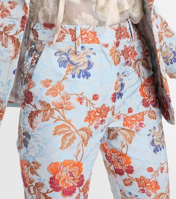 Pantalon en jacquard à fleurs | Etro