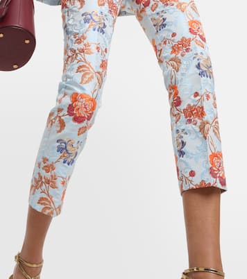 Pantalon en jacquard à fleurs | Etro
