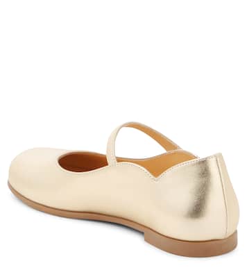 Ballerine Melodie Chick in pelle metallizzata | Christian Louboutin Kids