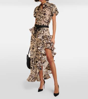 Blouse Matchmaker en lin et soie | Zimmermann