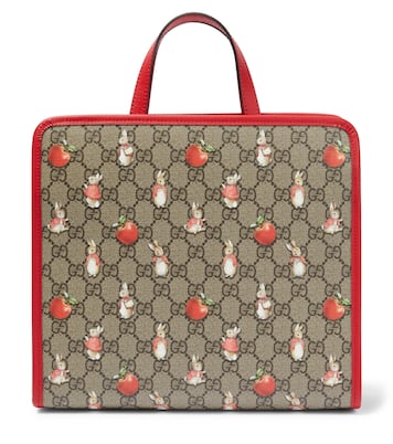 x Peter Rabbit - Borsa in canvas GG | Gucci Kids