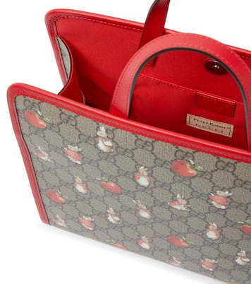 x Peter Rabbit - Borsa in canvas GG | Gucci Kids