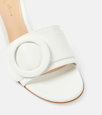 Pantoletten aus Leder | Gianvito Rossi