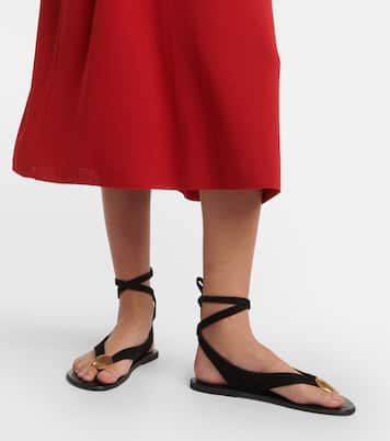 Sandali infradito Charm in pelle | The Row