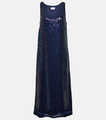 Vestido midi Alena con lentejuelas | Velvet
