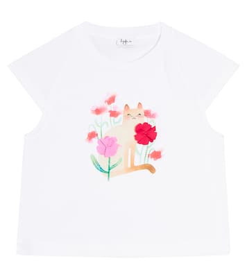 T-shirt en coton à fleurs | Il Gufo