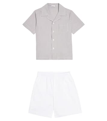 Set aus Hemd und Bermuda-Shorts | Il Gufo