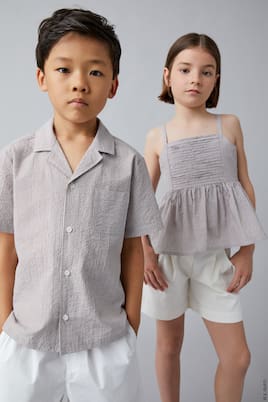 Set aus Hemd und Bermuda-Shorts | Il Gufo