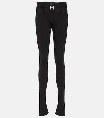 Leggings con aberturas | Mugler