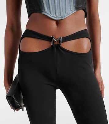 Leggings con aberturas | Mugler