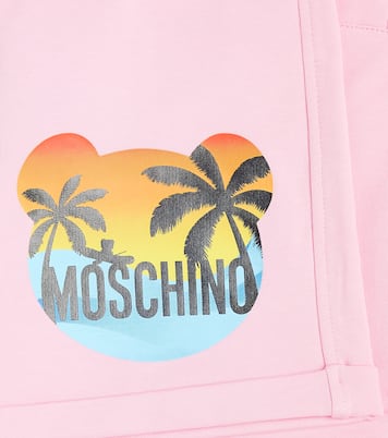 Bedruckte Shorts aus Jersey | Moschino Kids