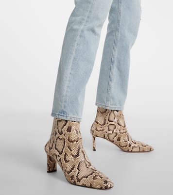 Bottines Blade en cuir embossé | Aquazzura