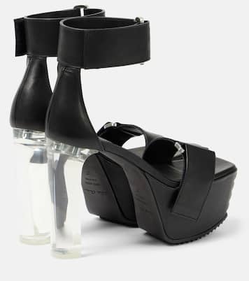 Sandales à plateau en cuir | Rick Owens