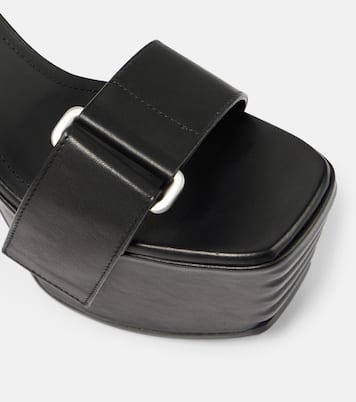 Sandales à plateau en cuir | Rick Owens