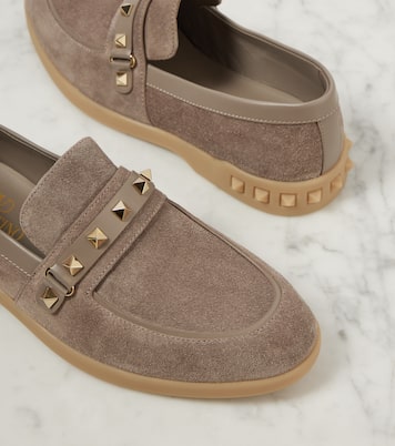Mocassins Leisure Flows en daim | Valentino Garavani