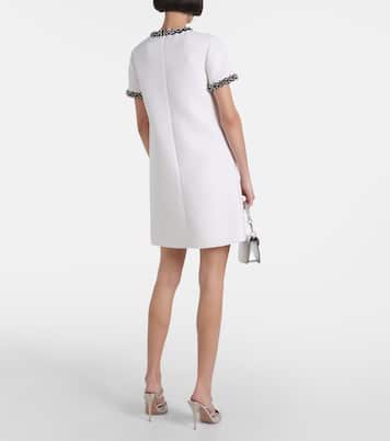  Abito corto in tweed con cristalli | Valentino