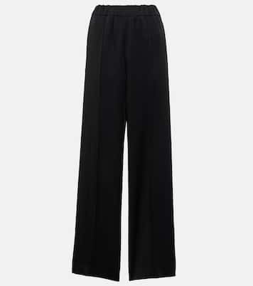 Pantaloni a gamba larga in raso | Jil Sander