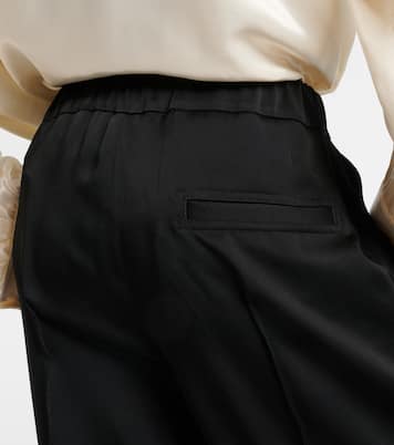 Pantaloni a gamba larga in raso | Jil Sander
