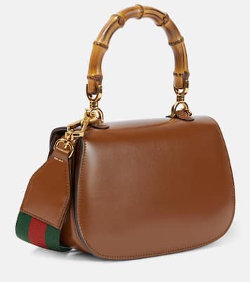 Gucci Bamboo 1947 Small leather shoulder bag | Gucci