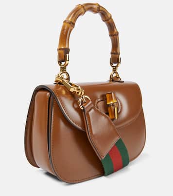 Gucci Bamboo 1947 Small leather shoulder bag | Gucci