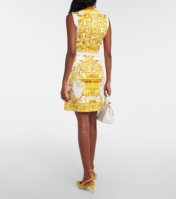 Robe Majolica en coton mélangé | Dolce&Gabbana