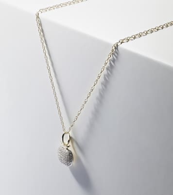 Collier Big Apple en or 10 ct et diamants | Stone and Strand