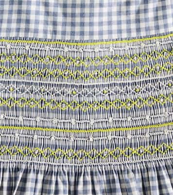 Abito Duchesse in cotone con stampa | Bonpoint