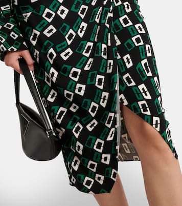 Falda midi Willow estampada | Diane von Furstenberg