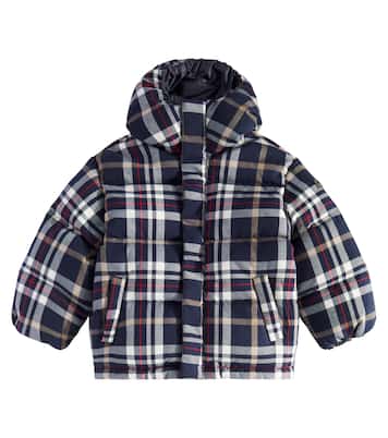 Checked down jacket | Il Gufo