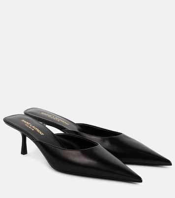 Mules Barbara 55 en cuir | Saint Laurent