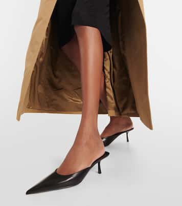Mules Barbara 55 en cuir | Saint Laurent