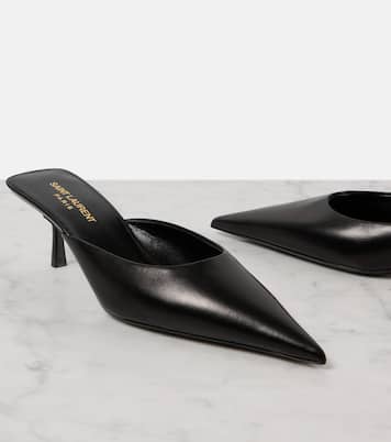 Mules Barbara 55 en cuir | Saint Laurent
