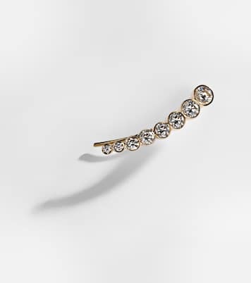Boucle d'oreille unique Croissant De Lune en or 18 ct | Sophie Bille Brahe
