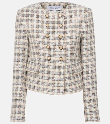 Bentley checked tweed jacket | Veronica Beard