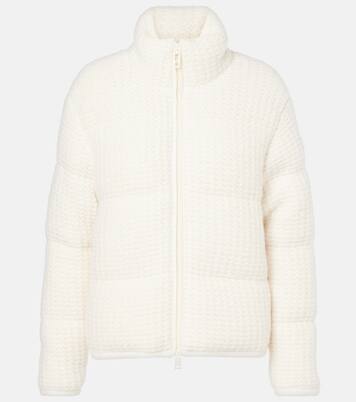 Wool and alpaca-blend down jacket | Moncler
