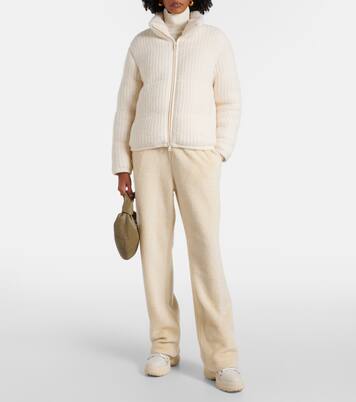 Wool and alpaca-blend down jacket | Moncler